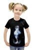 Заказать детскую футболку в Москве. Футболка с полной запечаткой для девочек Undertale от weeert - готовые дизайны и нанесение принтов.