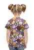 Заказать детскую футболку в Москве. Футболка с полной запечаткой для девочек Прохладные сладости от IrinkaArt  - готовые дизайны и нанесение принтов.