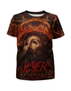Заказать детскую футболку в Москве. Футболка с полной запечаткой для девочек Slayer Repentless 2015 (1) от Илья - готовые дизайны и нанесение принтов.