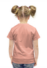 Заказать детскую футболку в Москве. Футболка с полной запечаткой для девочек Ленивец Медитирует от MariYang  - готовые дизайны и нанесение принтов.