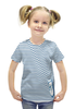 Заказать детскую футболку в Москве. Футболка с полной запечаткой для девочек Лодка  (1) от ПРИНТЫ ПЕЧАТЬ  - готовые дизайны и нанесение принтов.