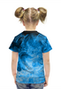 Заказать детскую футболку в Москве. Футболка с полной запечаткой для девочек Brawl Stars LEON SHARK от vista12761@rambler.ru - готовые дизайны и нанесение принтов.