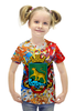 Заказать детскую футболку в Москве. Футболка с полной запечаткой для девочек Vladivostok_ARSB от ARSBOYZ BRAND - готовые дизайны и нанесение принтов.