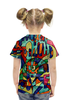 Заказать детскую футболку в Москве. Футболка с полной запечаткой для девочек 8111as-=a от Vadim Koval - готовые дизайны и нанесение принтов.