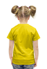 Заказать детскую футболку в Москве. Футболка с полной запечаткой для девочек Смайлик (1) от ПРИНТЫ ПЕЧАТЬ  - готовые дизайны и нанесение принтов.