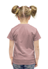 Заказать детскую футболку в Москве. Футболка с полной запечаткой для девочек Сладкая булочка от Маняня Картофелина - готовые дизайны и нанесение принтов.