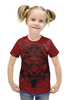Заказать детскую футболку в Москве. Футболка с полной запечаткой для девочек Самурай 2 от Виктор Гришин - готовые дизайны и нанесение принтов.