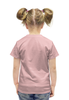Заказать детскую футболку в Москве. Футболка с полной запечаткой для девочек Любимая кнопочка от Маняня Картофелина - готовые дизайны и нанесение принтов.