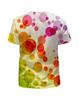 Заказать детскую футболку в Москве. Футболка с полной запечаткой для девочек Разноцветные круги от THE_NISE  - готовые дизайны и нанесение принтов.