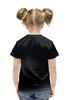 Заказать детскую футболку в Москве. Футболка с полной запечаткой для девочек АМУРСКИЙ ТИГР от ELENA ZHARINOVA - готовые дизайны и нанесение принтов.