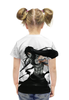 Заказать детскую футболку в Москве. Футболка с полной запечаткой для девочек Гетсуга от Y L - готовые дизайны и нанесение принтов.