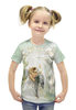 Заказать детскую футболку в Москве. Футболка с полной запечаткой для девочек Странники от hontor - готовые дизайны и нанесение принтов.