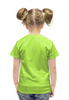 Заказать детскую футболку в Москве. Футболка с полной запечаткой для девочек 1 мая от IrinkaArt  - готовые дизайны и нанесение принтов.