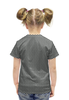 Заказать детскую футболку в Москве. Футболка с полной запечаткой для девочек Кольчуга от Leichenwagen - готовые дизайны и нанесение принтов.
