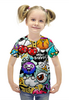Заказать детскую футболку в Москве. Футболка с полной запечаткой для девочек Laliben от NBS Disain - готовые дизайны и нанесение принтов.