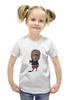 Заказать детскую футболку в Москве. Футболка с полной запечаткой для девочек Дикобразиха Эш от maks - готовые дизайны и нанесение принтов.