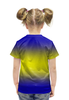 Заказать детскую футболку в Москве. Футболка с полной запечаткой для девочек Медведь от THE_NISE  - готовые дизайны и нанесение принтов.
