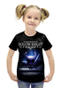 Заказать детскую футболку в Москве. Футболка с полной запечаткой для девочек Hollow Knight от geekbox - готовые дизайны и нанесение принтов.