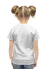 Заказать детскую футболку в Москве. Футболка с полной запечаткой для девочек Тигр  от scoopysmith - готовые дизайны и нанесение принтов.