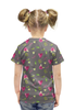 Заказать детскую футболку в Москве. Футболка с полной запечаткой для девочек Весна от juliafast77 - готовые дизайны и нанесение принтов.