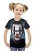 Заказать детскую футболку в Москве. Футболка с полной запечаткой для девочек Доктор Хаус от skynatural - готовые дизайны и нанесение принтов.