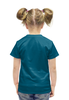 Заказать детскую футболку в Москве. Футболка с полной запечаткой для девочек Чувак (Dude) от Andrew Zaycev - готовые дизайны и нанесение принтов.