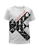 Заказать детскую футболку в Москве. Футболка с полной запечаткой для девочек Depeche Mode / Symbols от OEX design - готовые дизайны и нанесение принтов.