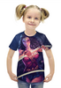 Заказать детскую футболку в Москве. Футболка с полной запечаткой для девочек Чудо-женщина от Jimmy Flash - готовые дизайны и нанесение принтов.