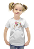 Заказать детскую футболку в Москве. Футболка с полной запечаткой для девочек Весенний бальный танец от juliafast77 - готовые дизайны и нанесение принтов.