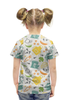 Заказать детскую футболку в Москве. Футболка с полной запечаткой для девочек Kitchen от CoolDesign - готовые дизайны и нанесение принтов.