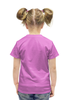 Заказать детскую футболку в Москве. Футболка с полной запечаткой для девочек Котик в банке от aleks_say - готовые дизайны и нанесение принтов.