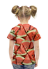 Заказать детскую футболку в Москве. Футболка с полной запечаткой для девочек WATERMELON от CoolDesign - готовые дизайны и нанесение принтов.