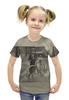 Заказать детскую футболку в Москве. Футболка с полной запечаткой для девочек Парень на велосипеде от andreymarin - готовые дизайны и нанесение принтов.