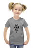 Заказать детскую футболку в Москве. Футболка с полной запечаткой для девочек The Elder Scrolls от THE_NISE  - готовые дизайны и нанесение принтов.