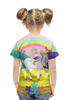 Заказать детскую футболку в Москве. Футболка с полной запечаткой для девочек Единорог от T-shirt print  - готовые дизайны и нанесение принтов.