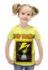 Заказать детскую футболку в Москве. Футболка с полной запечаткой для девочек Bad brains  от Николай  Вахлаков  - готовые дизайны и нанесение принтов.