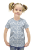 Заказать детскую футболку в Москве. Футболка с полной запечаткой для девочек Котики от vkonoplev - готовые дизайны и нанесение принтов.