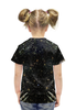 Заказать детскую футболку в Москве. Футболка с полной запечаткой для девочек Дэвид Боуи «Человек со звезд» от Mary_Good - готовые дизайны и нанесение принтов.