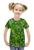 Заказать детскую футболку в Москве. Футболка с полной запечаткой для девочек Лесная штучка от mistral3000@mail.ru - готовые дизайны и нанесение принтов.
