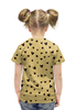 Заказать детскую футболку в Москве. Футболка с полной запечаткой для девочек Кот с сердечками от valezar - готовые дизайны и нанесение принтов.