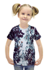 Заказать детскую футболку в Москве. Футболка с полной запечаткой для девочек Розы в саду от THE_NISE  - готовые дизайны и нанесение принтов.