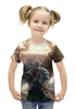 Заказать детскую футболку в Москве. Футболка с полной запечаткой для девочек Аватар  от Y L - готовые дизайны и нанесение принтов.