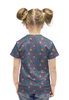 Заказать детскую футболку в Москве. Футболка с полной запечаткой для девочек Котики от Илья Щеблецов - готовые дизайны и нанесение принтов.