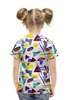 Заказать детскую футболку в Москве. Футболка с полной запечаткой для девочек Авторский стиль от mimiart  - готовые дизайны и нанесение принтов.
