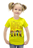 Заказать детскую футболку в Москве. Футболка с полной запечаткой для девочек The Lord of the Rings от T-shirt print  - готовые дизайны и нанесение принтов.