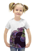 Заказать детскую футболку в Москве. Футболка с полной запечаткой для девочек Цветок пустыни от bekki19 - готовые дизайны и нанесение принтов.