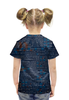 Заказать детскую футболку в Москве. Футболка с полной запечаткой для девочек Кодирование от THE_NISE  - готовые дизайны и нанесение принтов.