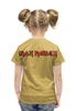 Заказать детскую футболку в Москве. Футболка с полной запечаткой для девочек Iron Maiden Band от Leichenwagen - готовые дизайны и нанесение принтов.