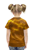 Заказать детскую футболку в Москве. Футболка с полной запечаткой для девочек Dynamic waves  от THE_NISE  - готовые дизайны и нанесение принтов.