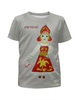 Заказать детскую футболку в Москве. Футболка с полной запечаткой для девочек Масленица от mrs-snit@yandex.ru - готовые дизайны и нанесение принтов.